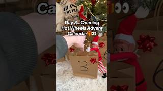 Day 3…Opening My Hot Wheels Christmas Advent Calendar🎁👀 hotwheels hotwheelscollector diecast [upl. by Skell402]