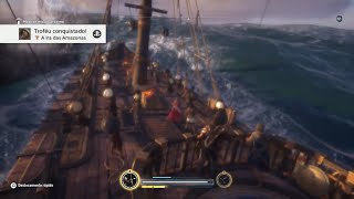 Assassins Creed Odyssey A Ira das Amazonas  Guia de Troféu  Conquista [upl. by Center909]