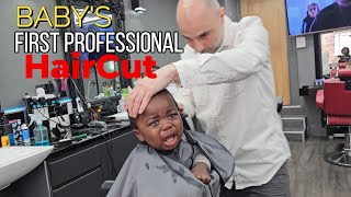 Elnathans First professional haircut amp Time in the park  The Amewowors  Family video [upl. by Starks]