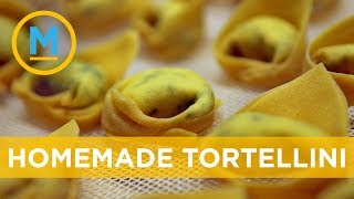 How to make the best homemade tortellini from scratch  Your Morning [upl. by Odama]