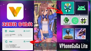 Vphonegqga Premium New Update VPHONEGAGA Premium Method  64bit 32bit  Android 10 amp 7 ROM [upl. by Nemraciram]