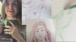 Art Burnout  Drawing Exercises ☆ My Artist Journey [upl. by Alfredo346]