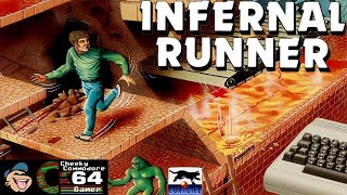 INFERNAL RUNNER  Commodore 64 1985 [upl. by Ailero]