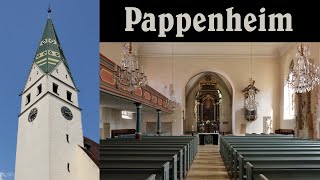 PAPPENHEIM WUG Evang Stadtkirche St Marien  Vollgeläut [upl. by Rot]