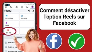 Comment désactiver loption vidéo des bobines sur Facebook nouvelle mise à jour Masquer les bobine [upl. by Aili]