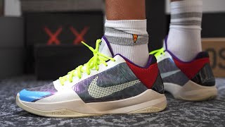 KOBE 5 PROTRO PJ TUCKER PE REVIEW amp ON FOOT [upl. by Rehtul548]