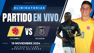 🔴 Colombia vs Ecuador EN VIVO  Eliminatorias [upl. by Ecnadnak]