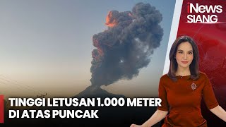 Gunung Lewotobi Lakilaki Kembali Erupsi  iNews Siang 1509 [upl. by Quickman187]