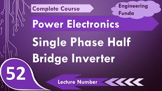 Single Phase Half Bridge Inverter Basics Circuit Working Waveforms amp Applications Explained [upl. by Kristo895]