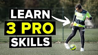 Learn 3 COOL pro football skills to show off [upl. by Poll]