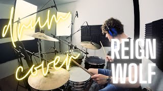 Reignwolf  Over amp Over  Drum Cover [upl. by Annahsit]