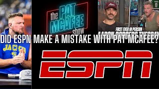 Did ESPN Make A Mistake Hiring The Pat McAfee Show [upl. by Darline15]