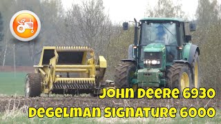 Stone Collecting 2023  John Deere 6930 amp Degelman Signature 6000 rock picker [upl. by Jamnes]