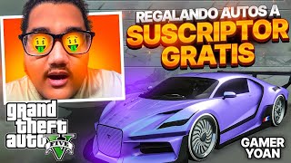 Regalando coche a suscriptores GTA 5 ONLINE VIVO PS4 GAMER YOAN [upl. by Ravert]