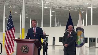 Gov Glenn Youngkin speaks at the new Condair facility in Chesterfield [upl. by Nylloc673]