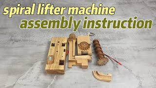 spiral assembly instruction [upl. by Sculley5]