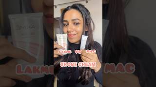 Lakme lumi cream versus Mac strobe cream review skincaremalayalam mac shorts lakme [upl. by Anicul]