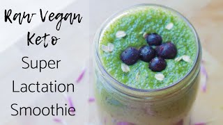 Super Lactation Smoothie Raw Vegan [upl. by Hareehahs299]