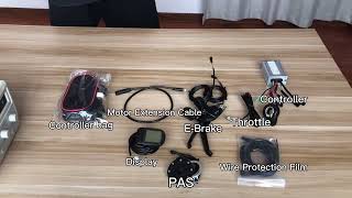 Electric Bicycle Conversion Kit Unboxing ebike ebikeaccessories [upl. by Dirraj707]