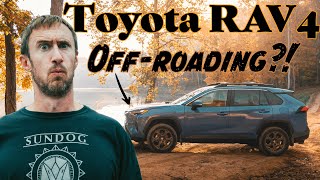 Would You Take a Toyota RAV4 Offroad  2024 Toyota RAV4 Hybrid Woodland Edition PREVIEW [upl. by Einahpet]