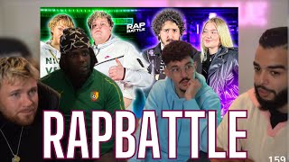 RAPBATLLE REAKTION MILITANTE VEGANERIN amp EHRENMANNRIUS vs JUNGFRAU amp BARBIE [upl. by Bacon]