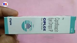 Ciplox Eye Drops  Ciprofloxacin Eye Drops  Ciplox Eye Ear Drops Uses Benefits Dosage Review [upl. by Lyssa]