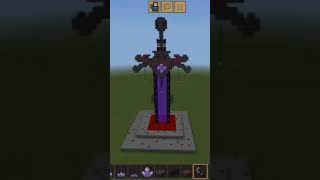 Minecraft ancient darkness sword halloween 🎃 portal minecraft trending halloween wednesday [upl. by Morton]