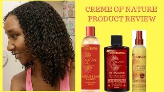 Creme of Nature Product Review  NATURAL HAIR CARE ROUTINE [upl. by Berners604]