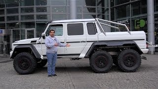 ENG MercedesBenz G63 AMG 6x6  walkaround [upl. by Jabez]