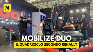 Mobilize DUO il nuovo quadriciclo elettrico del gruppo Renault ENGLISH SUB [upl. by Evey]