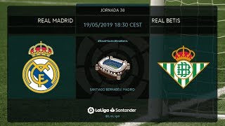 Calentamiento Real Madrid vs Real Betis [upl. by Ecnahc]