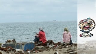 The man who Filmed the Tsunami  Shocking footage of the Indonesian disaster [upl. by Enert]