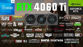 RTX 4060 Ti Test in 40 Games [upl. by Vine]