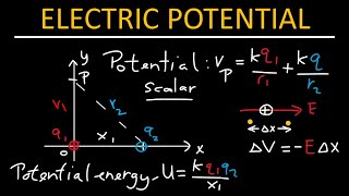 Electric potential  Physics [upl. by Nadean]