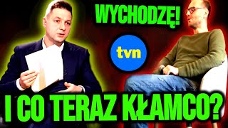 DZIENNIKARZ TVN UCIEKŁ Z ROZMOWY PO TOTALNEJ KOMPROMITACJI  LEGENDARNA AKCJA [upl. by Vonny]