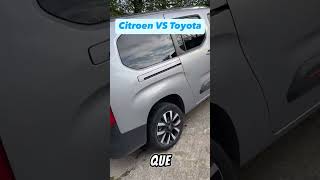 TOYOTA vs Citroen BERLINGO 2024 [upl. by Vyse995]