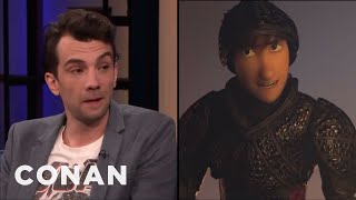 Jay Baruchel “How To Train Your Dragon The Hidden World” Is Very Moving  CONAN on TBS [upl. by Tierney]