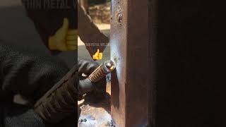 Rebar welding tricks that are rarely discussed howtowelding welding stickweldingthinmetal [upl. by Adok]