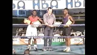 2004 Finales Trophée HBA  Hewa Bora Airways Yves Musch monte sur le ring [upl. by Egrog]