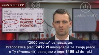 Robią nas w konia Zgroza 21 Polaków uważa że NIE PŁACI żadnych podatków 168 [upl. by Ailadi]