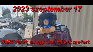 2023 szeptember 17 BMW R 1200 RT BMW K 1200 Lt és Daytona teszt avagy cseréljünk motort [upl. by Sidwell118]