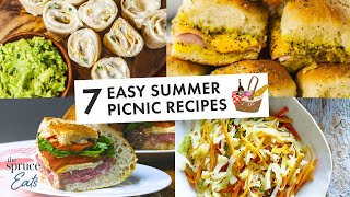 7 Easy Picnic Food Ideas For Your Next Summer Picnic 🍉 🌈 The Spruce Eats PicnicIdeas [upl. by Nirej]