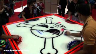 Quad Air  Pirate King  MultiPlayer Air Hockey Table  BMIGamingcom  Barron Games [upl. by Lleumas339]