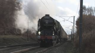 A1 60163 Tornado speeding past Rossington [upl. by Chiquita951]