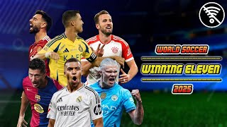 Winning Eleven 2012 Mod 2025 NEW UPDATE FULL TRANSFERS amp KIT 202425 [upl. by Artkele17]