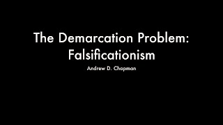 The Demarcation Problem Falsificationism [upl. by Noryb]