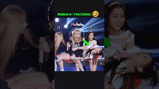 Jennie Was Singing When She Suddenly Fell Asleep 🤣 jisoo lisa blackpink jennie funny cute [upl. by Ailehs]