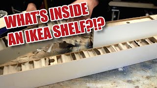 IKEA Lack Shelf  WHATS INSIDE [upl. by Rosenkranz]