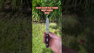 THE MUSTHAVE OLD TIMER BOOT KNIFE 162ot 🔥⚔️🔥 youtubeshorts knife edc [upl. by Auqenahs]