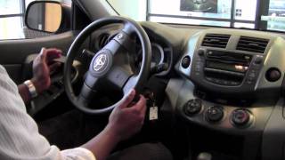 2011  Toyota  RAV4  Unlock The Steering Wheel  How To by Toyota City Minneapolis MN [upl. by Lamb]